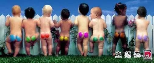 这个企业为了销售，把油漆涂在小孩子的屁股上！