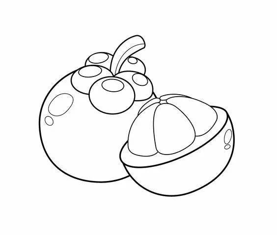 儿童简笔画蔬菜和水果,多吃水果蔬菜简笔画