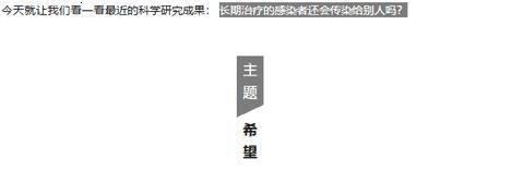 关爱hiv,关爱艾滋病患者的感受