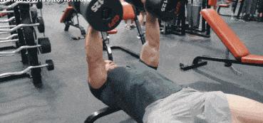 用一对哑铃怎么快速练出胸,用哑铃练胸肌各部位的几个动作