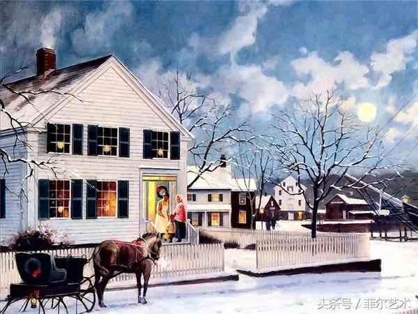 法国画家皮尔斯人物油画作品,保罗兰德水彩作品