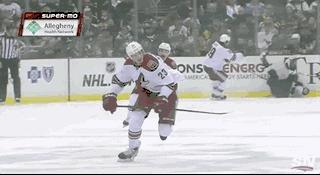 真正的冰球比赛,为什么冰球难