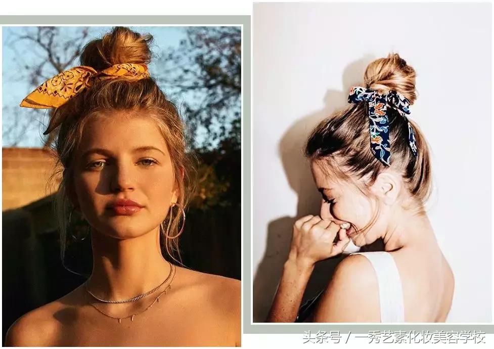 一条丝巾美翻你的整个春天,只需一条丝巾就有女神范儿