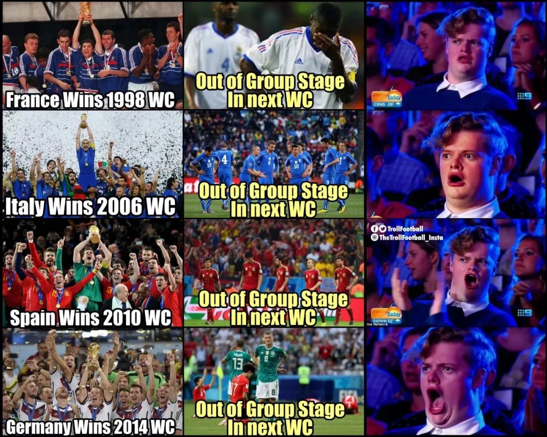 假装看过球丨从读秒绝杀到提前回家，冠军魔咒是德国队最好的借口