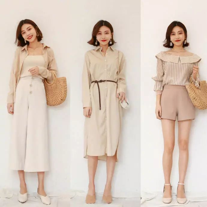 看起来很干净的女生穿搭,女孩子接地气穿搭