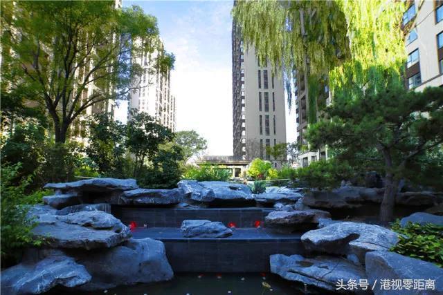 太原万科紫台景色,太原晋祠路万科紫郡航拍