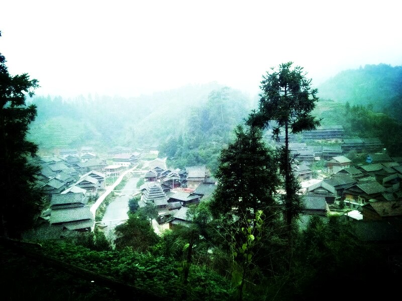 贵州发现神秘地方,黎平县洪州镇江口侗寨