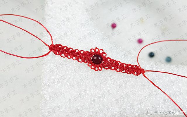 红绳戒指编法简单大气,红绳蝴蝶戒指编法教程