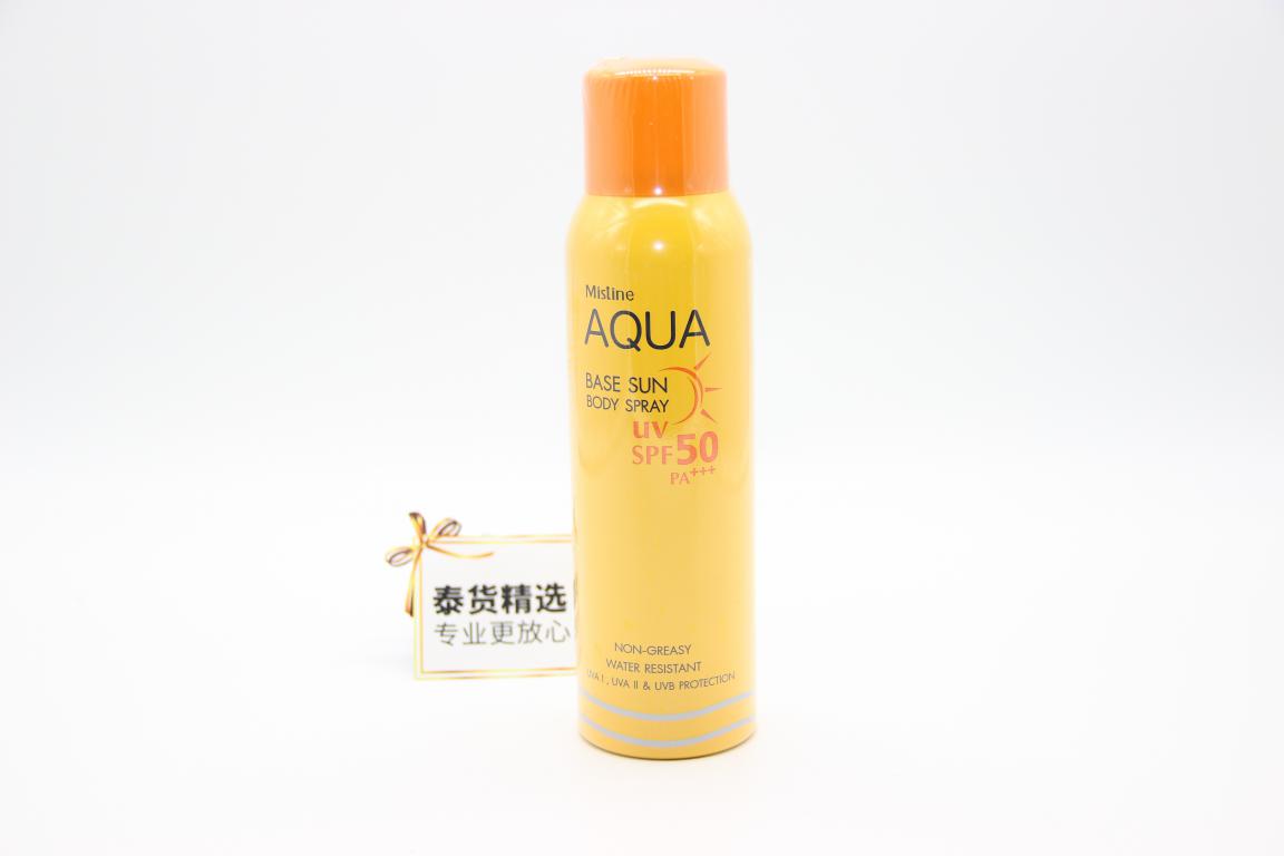 泰国防晒喷雾哪款好用,泰国mistine防晒喷雾120