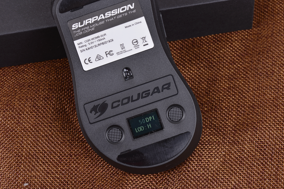 fps显示器和鼠标,小小液晶屏幕