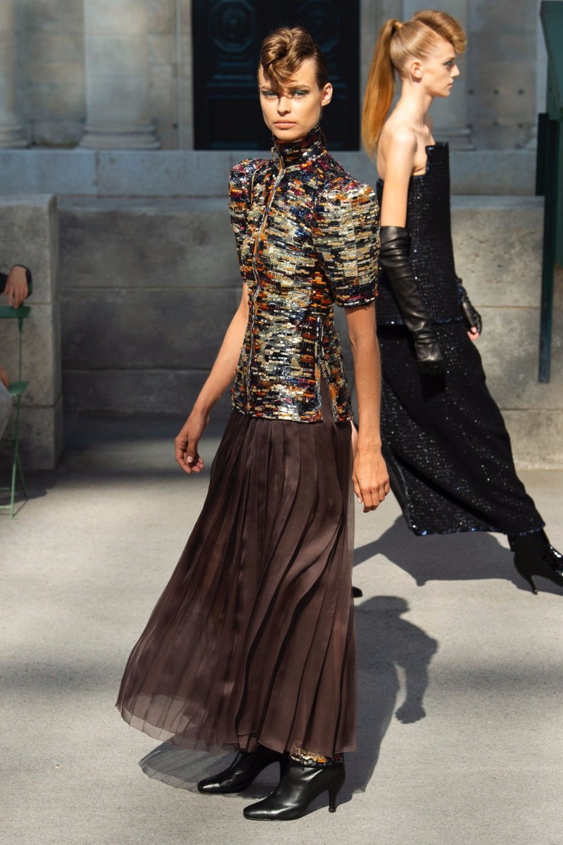 chanel巴黎高定,2023chanel春夏高定秀场