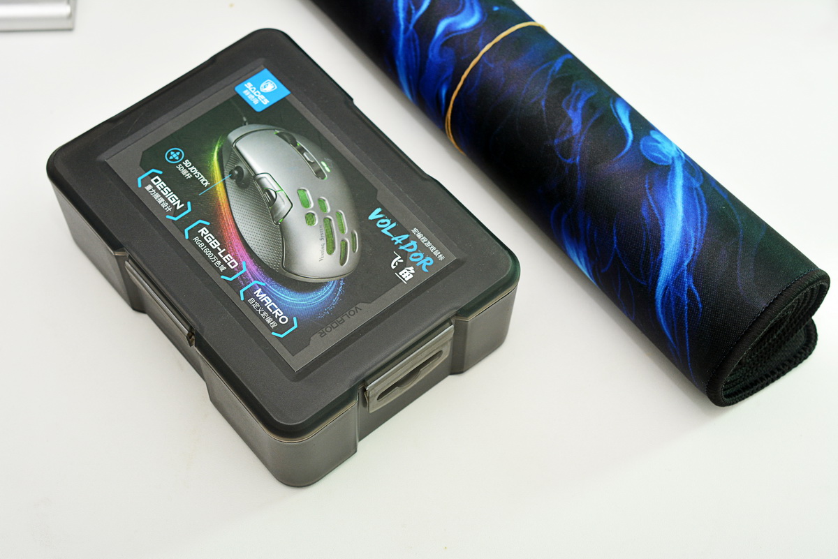 国产大玩个性，分分钟玩懂赛德斯飞鱼游戏鼠标