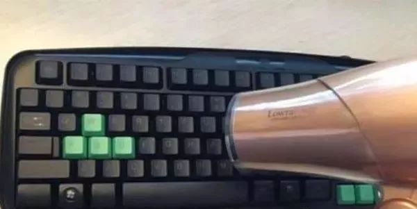 键盘清洁最简单,脏键盘日常清洗