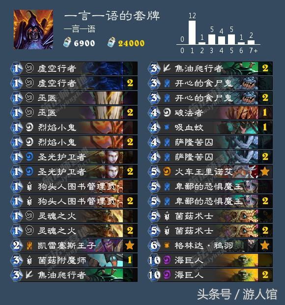 炉石传说术士标准模式最强卡组,炉石传说最新任务术士卡组推荐