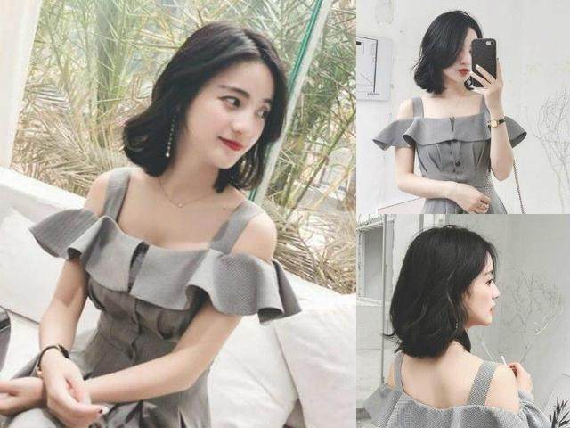 最近流行的短发发型圆脸,圆脸头发蓬松的女生适合剪的短发