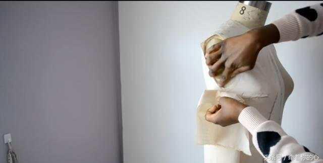 服装立裁教学视频全集,直筒袖裁剪