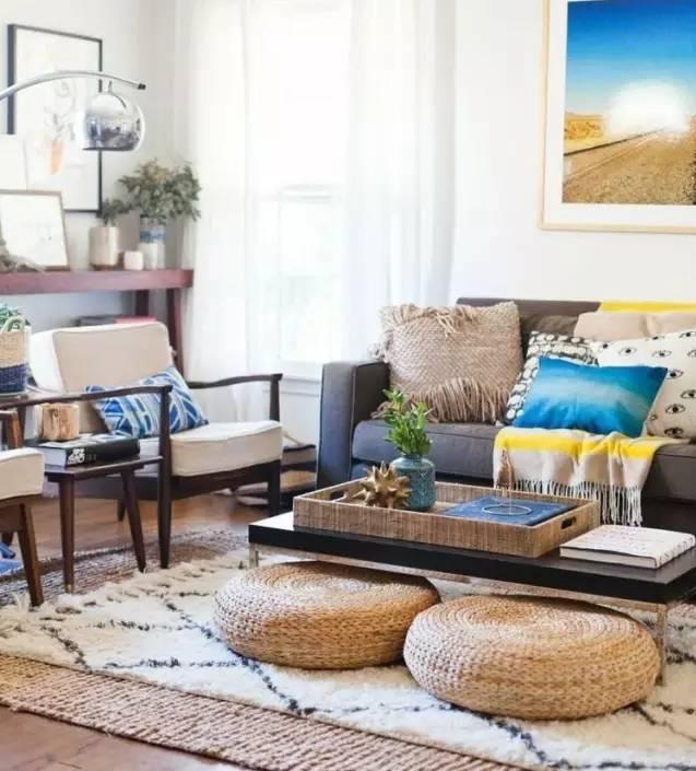 沙发有这么多种搭配,好看到怀疑人生~