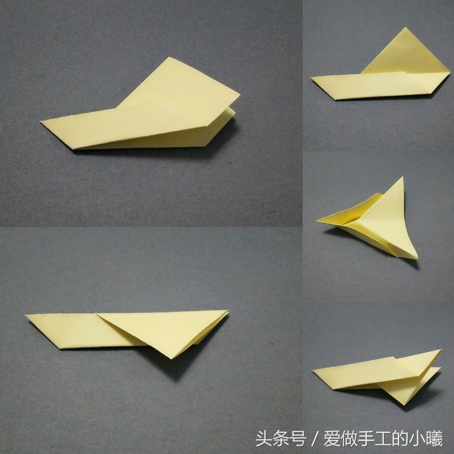 回旋飞镖折纸简单版,折纸风火轮飞镖方法