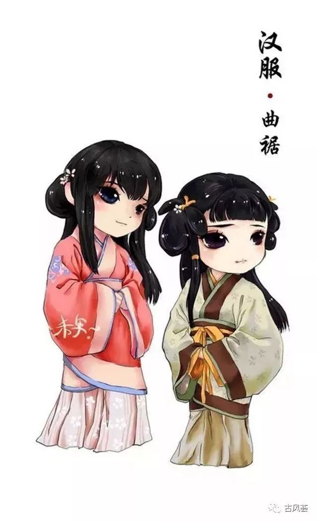 汉服常见的流行的款式有哪些,样式复杂的汉服与简单的汉服