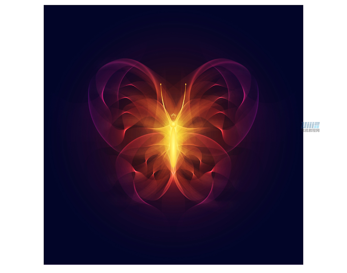 ai虚拟蝴蝶如何制作,ai蝴蝶步制作教程