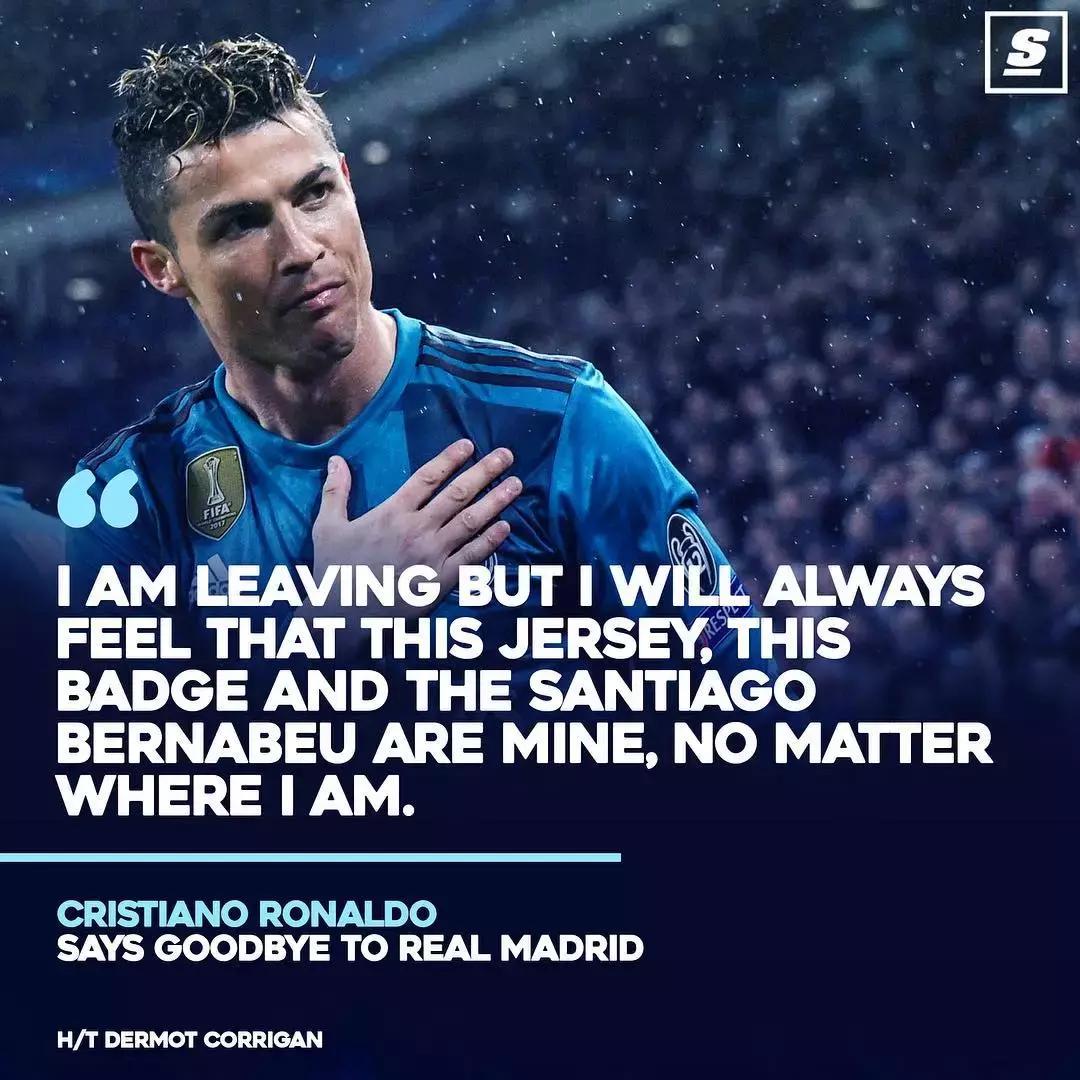 c罗去尤文时跟皇马合同还剩几年,c罗一亿卖给了谁