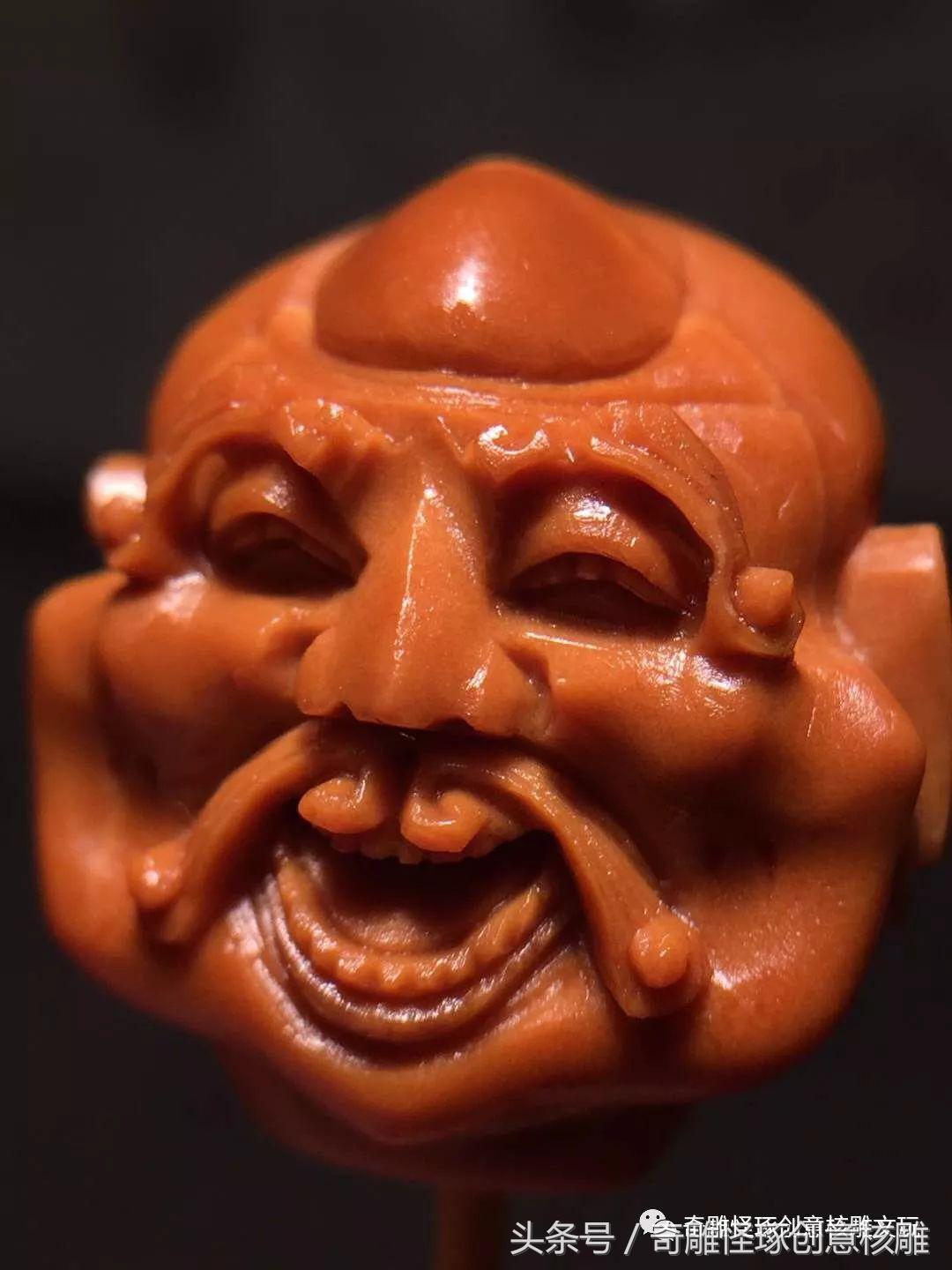 世界顶级极品橄榄核雕十八罗汉,知翠轩橄榄核雕双面十八罗汉价格