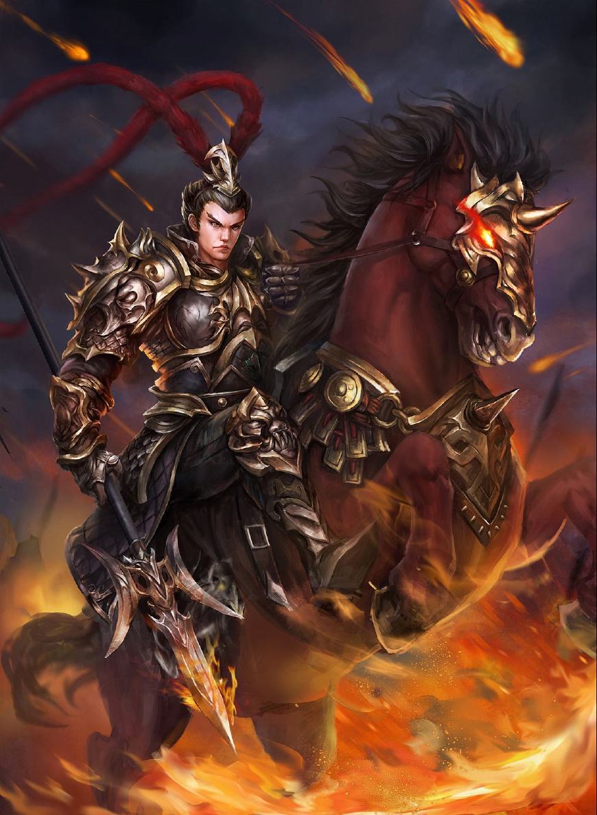 人中吕布和马中赤兔,人中吕布马中赤兔无人可挡