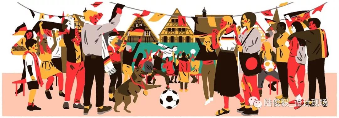 世界杯足球插画海报高清,世界杯主题手写画