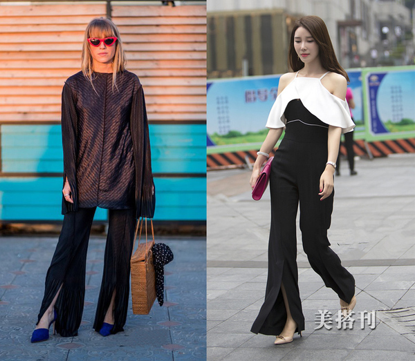 夏天不透高级感阔腿裤,夏天穿阔腿裤显瘦不显屁股大