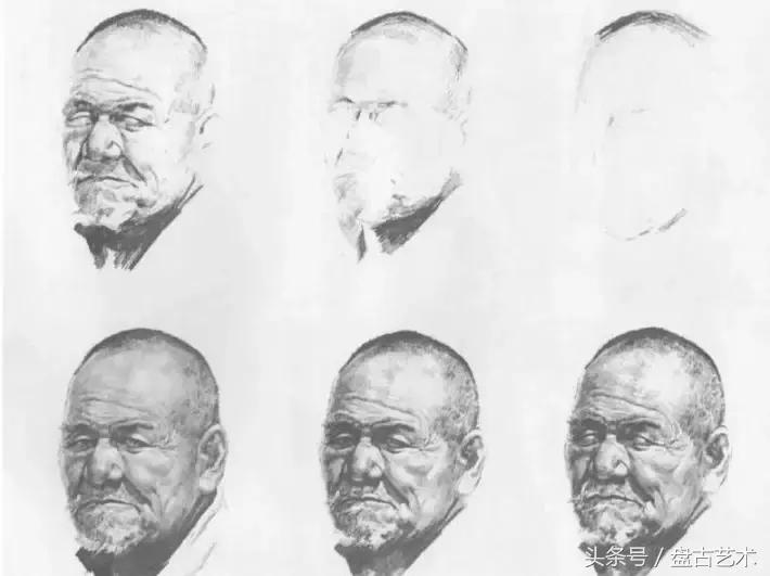 人物国画孙膑、庞涓技法，相当全面（盘古艺术油画国画书画定制