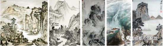 初学者比较好临摹的山水画,传统山水画临摹拓片