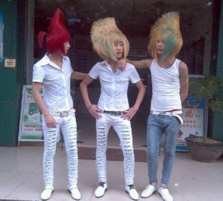 杀马特时代的帅哥长什么样子,当年的杀马特帅哥