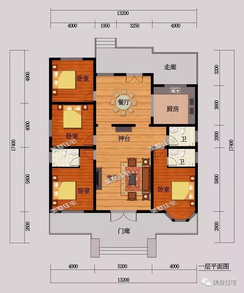 乡村别墅庭院一层带车库,乡村别墅带庭院花园