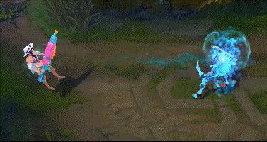 泳池派对女警臻彩皮肤原画,泳池女警炫彩皮肤