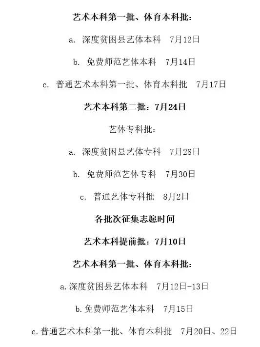 艺术类本科批,艺术类本科一批二批分数线