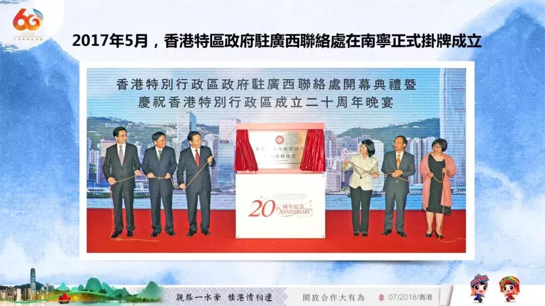 广西代表团入会场,广西党政代表团访问港澳