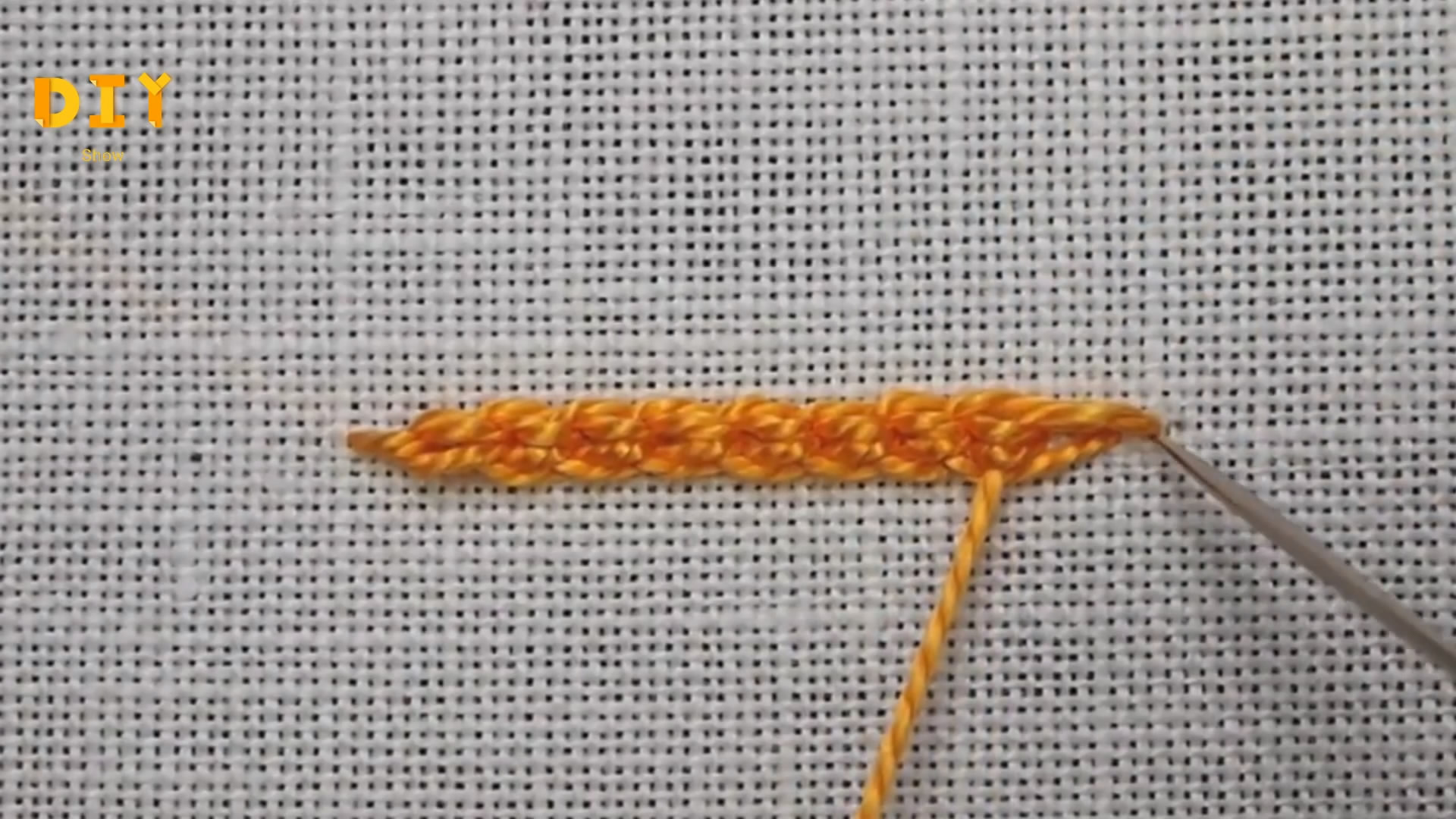 毛线绣花针法简单教程,毛线刺绣120种针法