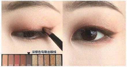 单眼皮眼妆教程直播,单眼皮肿眼泡眼妆