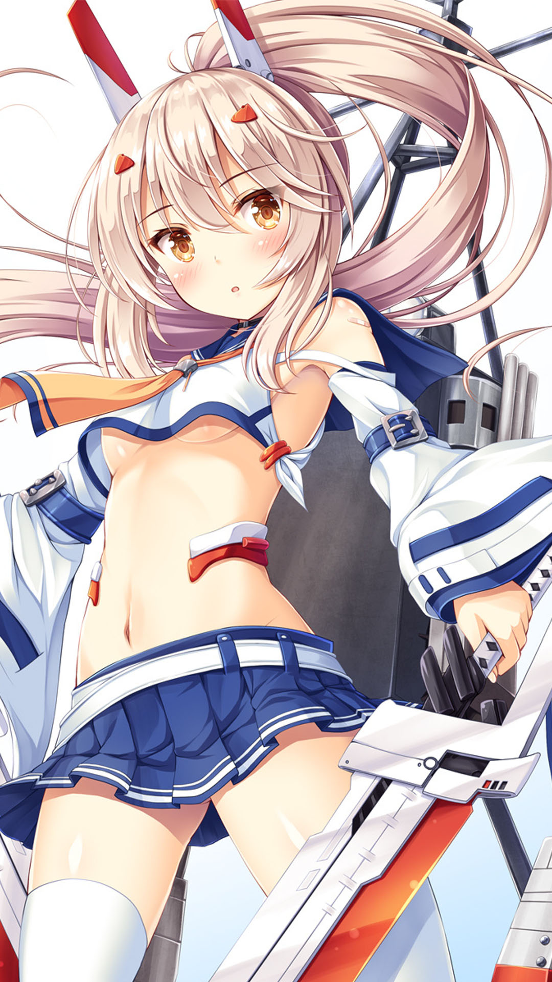 暗黑系列二次元高清动漫精美壁纸,女生动漫壁纸高清二次元蓝色衣服