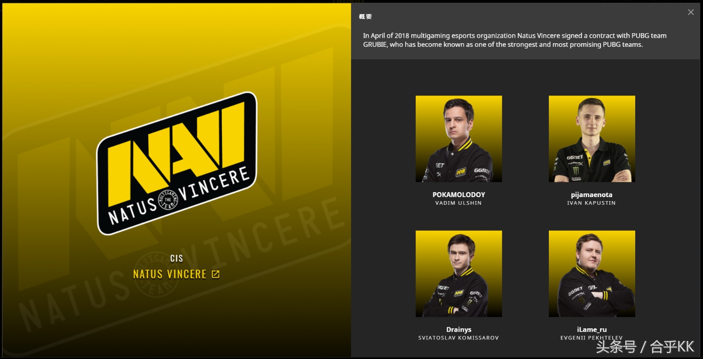 绝地求生PGI参赛队伍介绍