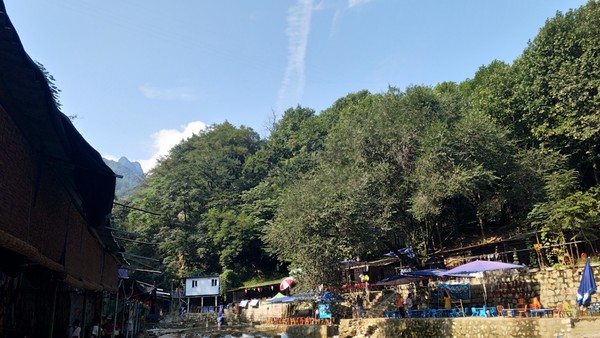 高冠瀑布风景,高冠瀑布游记