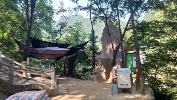 高冠瀑布风景,高冠瀑布游记