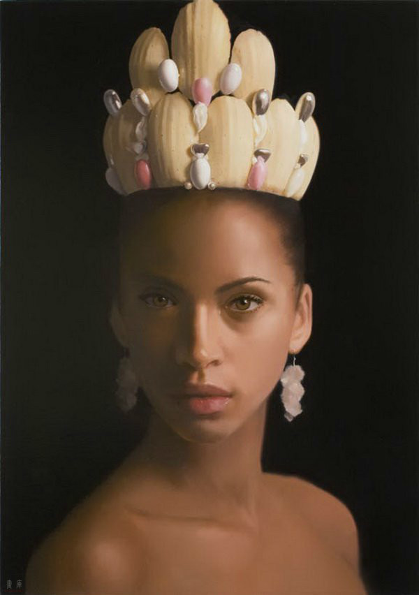 美国艺术家美女,美国画家genebrown绘画作品欣赏