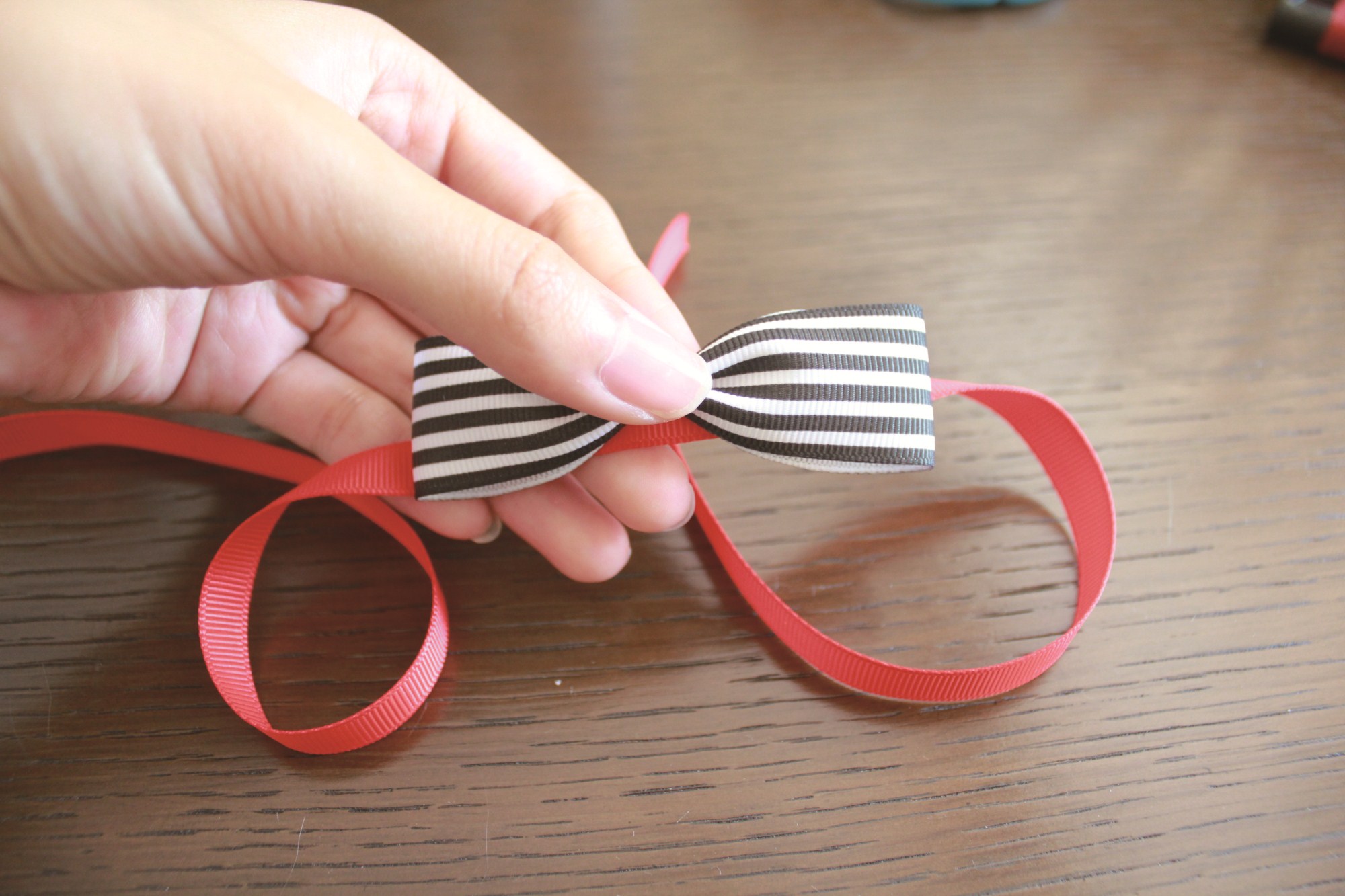 小朋友手工领结,diy手工领结