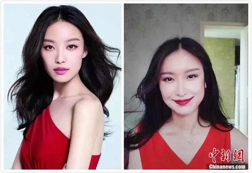 重庆妹子化妆秒变蒙娜丽莎,看看美女如何化妆