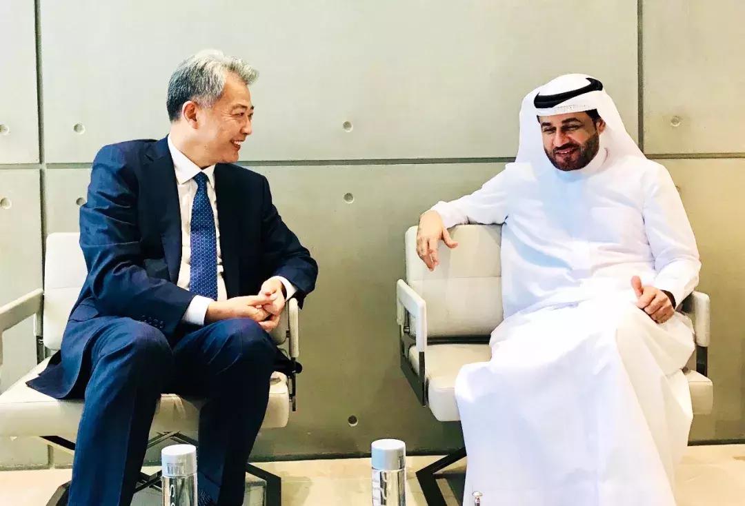 光大集团成为迪拜世博会合作伙伴,光大集团董事长拜访