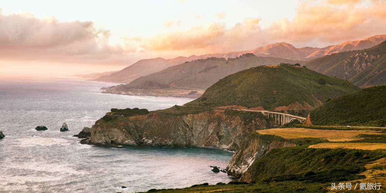 美国加州一号公路沿途,美国加州一号公路全长多少公里