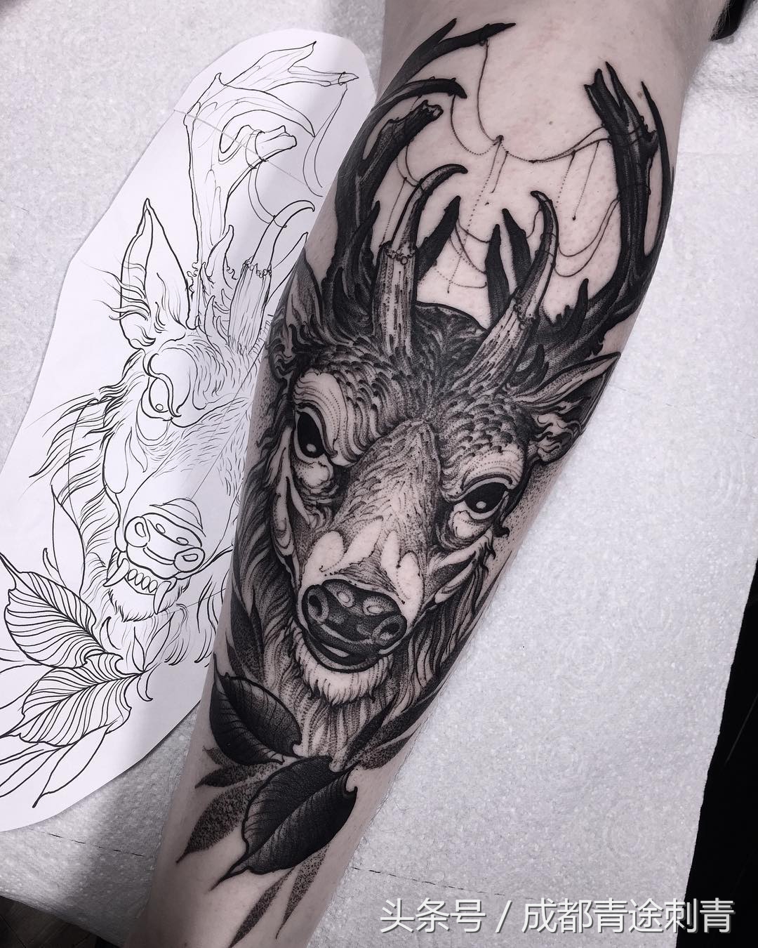 从球场到纹身店，一个差点被足球“耽误”的纹身师