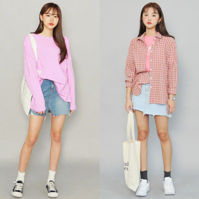 15-18岁适合学生党的休闲风穿搭,18套超好看的夏季日常穿搭