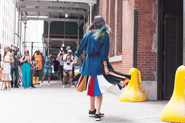 宽条纹和细条纹搭配,黑白条纹和白黑条纹怎么搭配